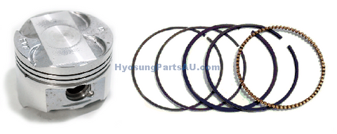 DAELIM PISTON WITH RINGS SET VL125 VJ125 DAYSTAR VJ125 VL125