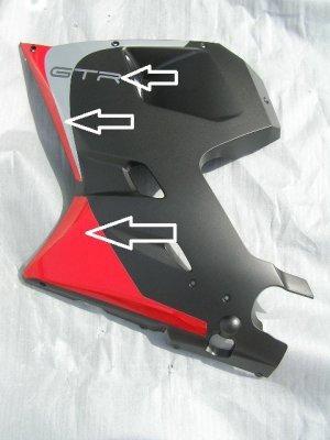 Hyosung gt250r store fairings