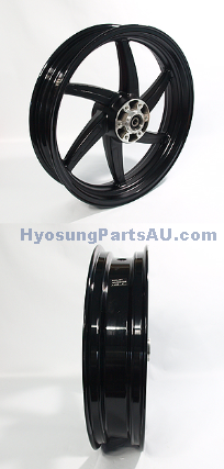 GENUINE REAR WHEEL BLACK GT250 GT250R GT250 GT250R