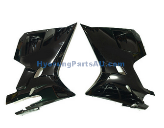 GENUINE BLACK LOWER FAIRINGS PAIR GT125R GT250R GT650R GT125R GT250R GT650R