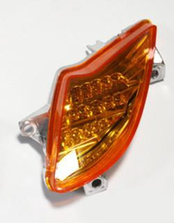 FRONT RIGHT TURN SIGNAL AMBER LENS HYOSUNG MS3-250 MS3