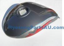 HYOSUNG AQUILA FUEL GAS TANK EFI SILVER GV650 GV650