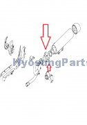 HYOSUNG AQUILA EXHAUST FRONT INNER COVER GV650 GV650