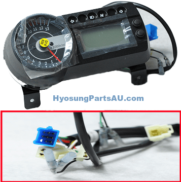 Genuine Speedometer Assy Hyosung GT650R CARB