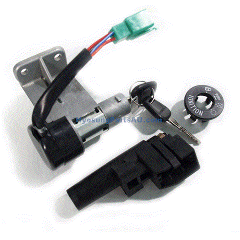 GENUINE IGNITION KEY SWITCH LOCK SET HYOSUNG SB50M SB50 SB50M