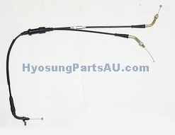 THROTTLE CABLE HYOSUNG GT250R EFI (P/N:58300HR8601) GT250R