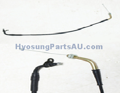 THROTTLE CABLE HYOSUNG GT650R GT650S (P/N: 58300HP9201) GT650R GT650S