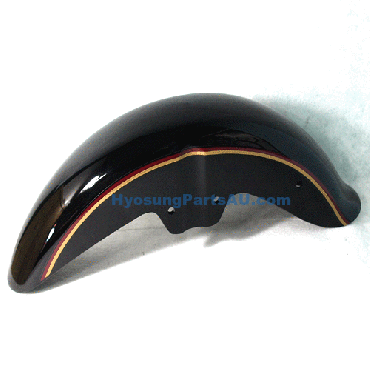 DAELIM FRONT FENDER BLACK VL125 DAYSTAR