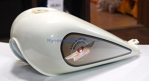 GENUINE WHITE FUEL GAS TANK GA125 GA125 GV125