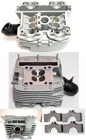 GENUINE CYLINDER HEAD ASSY HYOSUNG CARB GV250 GT250 GT250 GV250