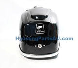 HYOSUNG REAR BOX BLACK GV125 GV250 GV250