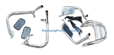 HYOSUNG ENGINE GUARD LUGGAGE FRAME KIT GV125 GV250 GV125 GV250