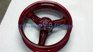 GENUINE HYOSUNG RED REAR WHEEL GV650 GV650