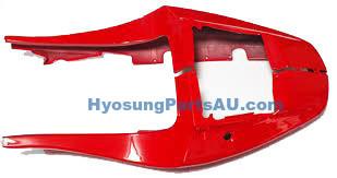 GENUINE HYOSUNG RED REAR PAIR SIDE COVER SET ALL GT GT125 GT125R GT250 GT250R GT650